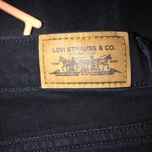 Authentic Levi black jeans